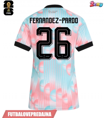 Lacne Ženy Futbalové dres Belgicko Matias Fernandez-Pardo #26 MS 2026 Krátky Rukáv - Preč